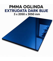 Oglinda acrilica PMMA Dark Blue 3 x 2050 x 3050 mm Oglinda acrilica PMMA Dark Blue 3 x 2050 x 3050 mm